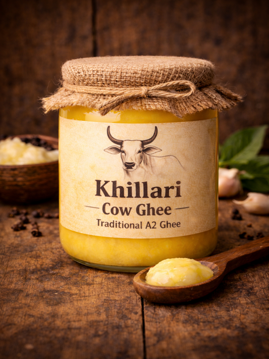 Cultured A2 Khillar Cow Ghee (Butter)