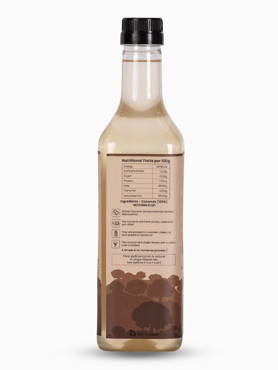 Wood Pressed Coconut Oil