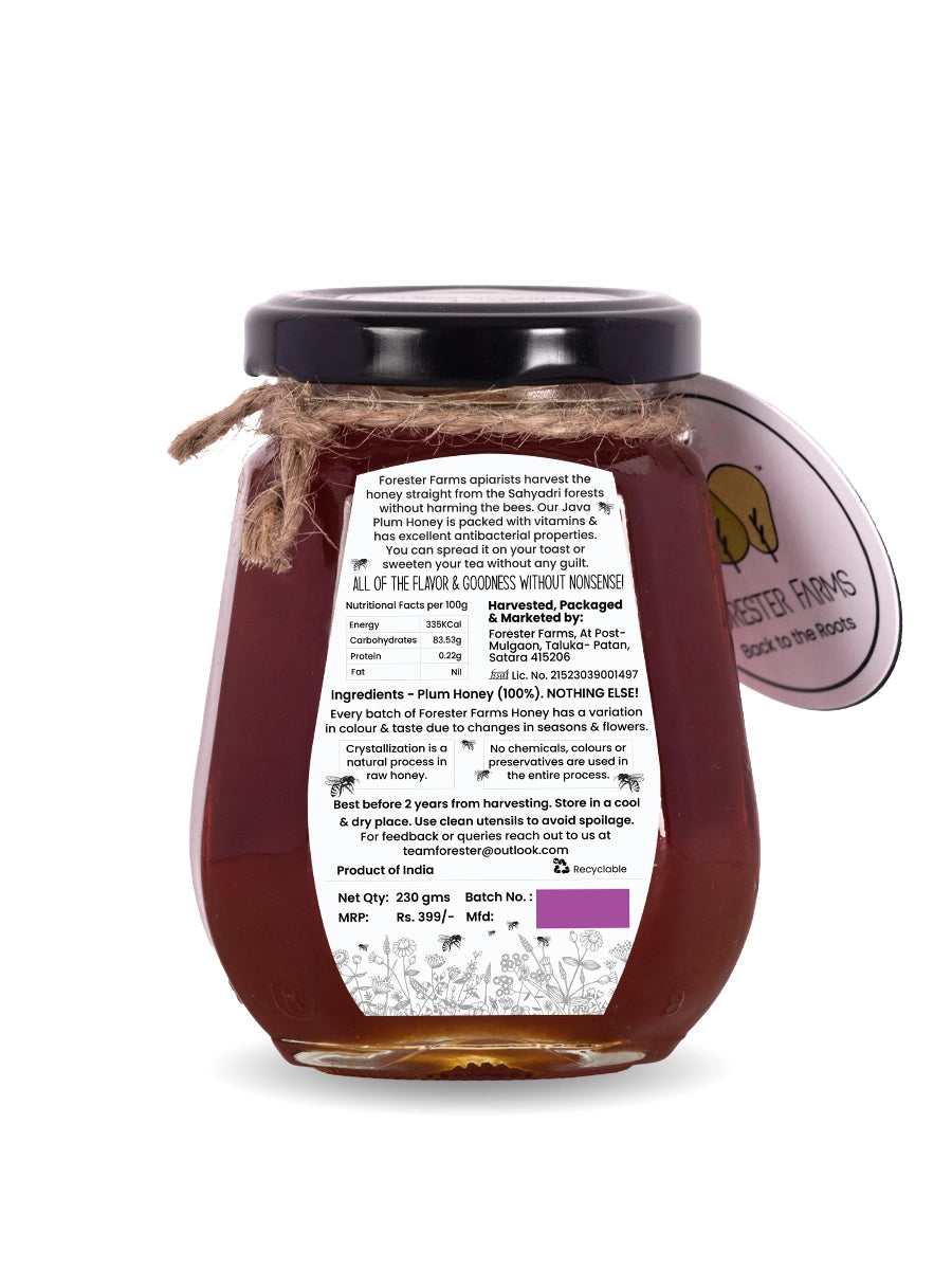 Java Plum Honey - Apis Mellifera