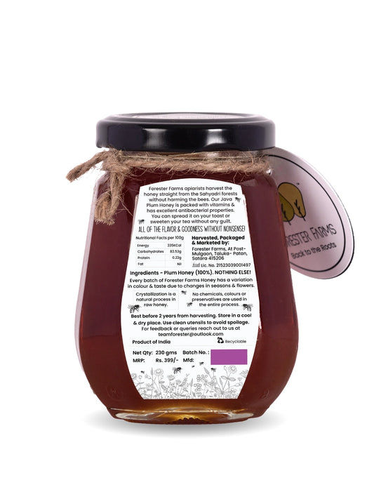 Java Plum Honey - Apis Mellifera