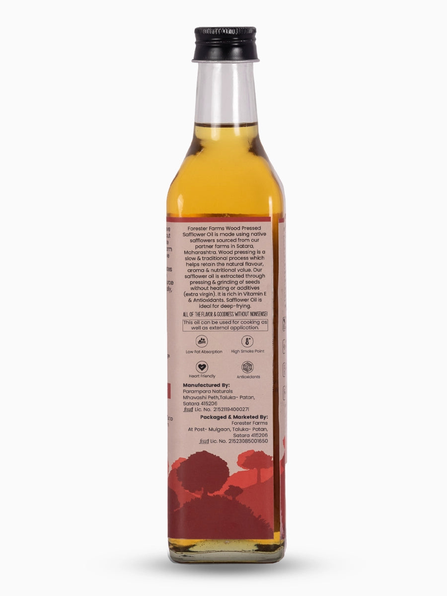 Wood Pressed Safflower Oil