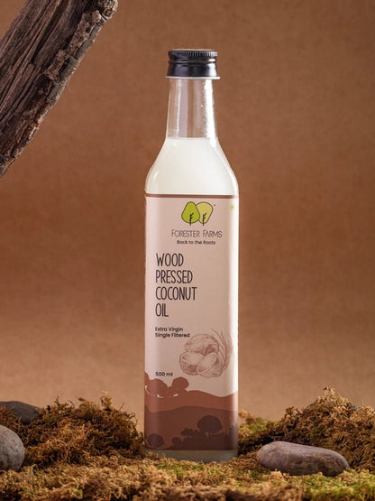 Wood Pressed Coconut Oil__Oil