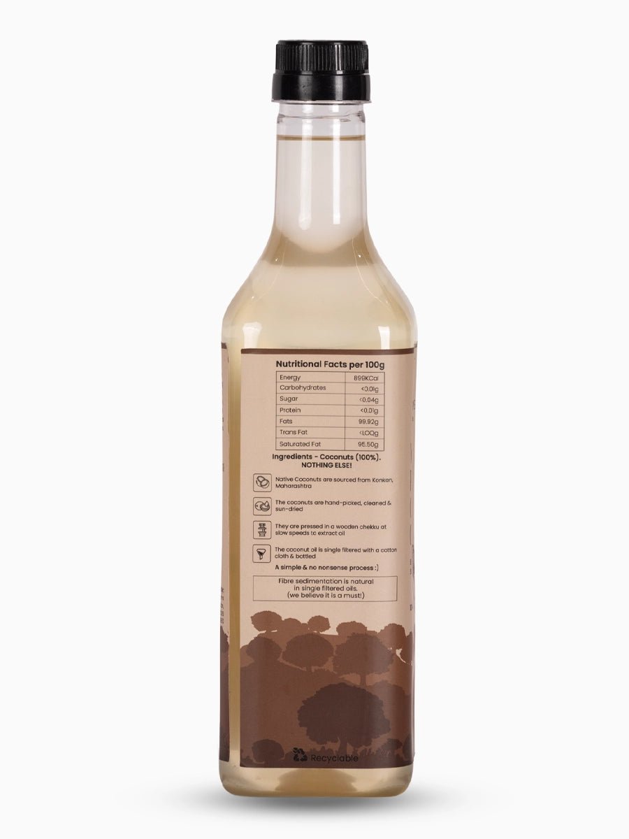 Wood Pressed Coconut Oil__Oil