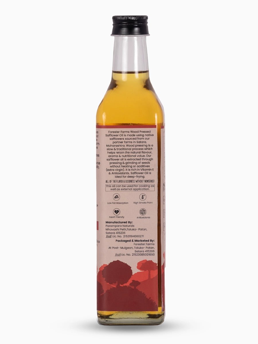 Wood Pressed Safflower Oil__Oil